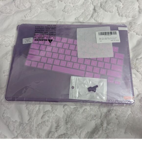 May Chen MacBook Air 15 Inch M2 Case Violet Protective Keyboard Cover - Picture 1 of 6